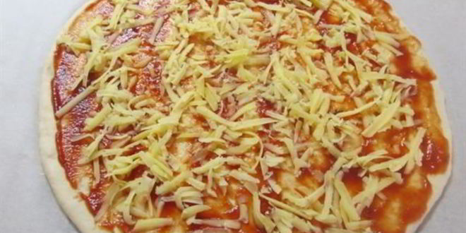 Рецепт пицца с томатами и оливками