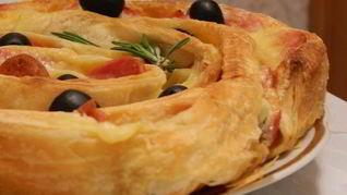 Рецепт Пицца с ветчиной