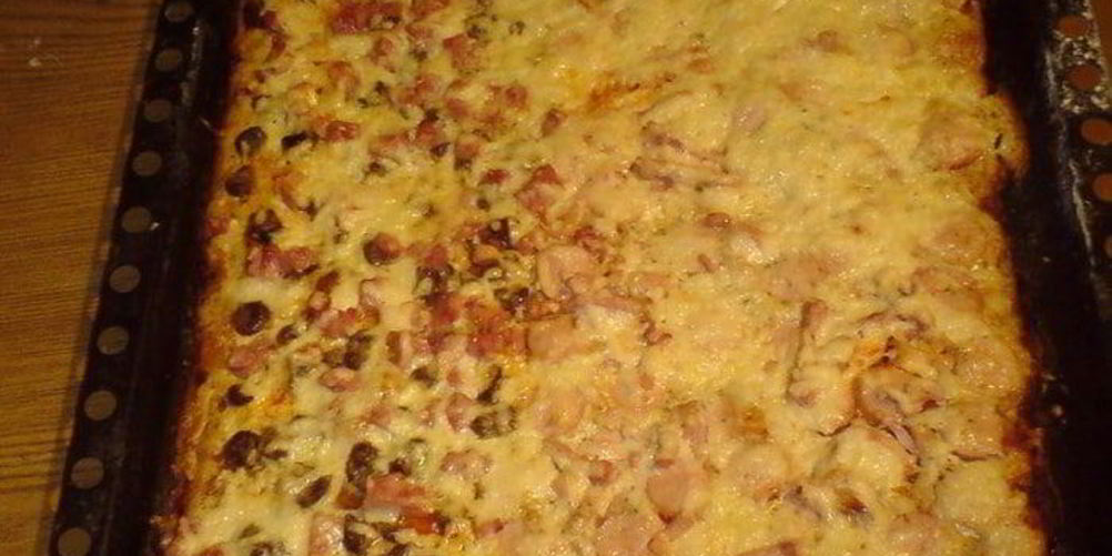 Как приготовить пицца сердечно-колбасная