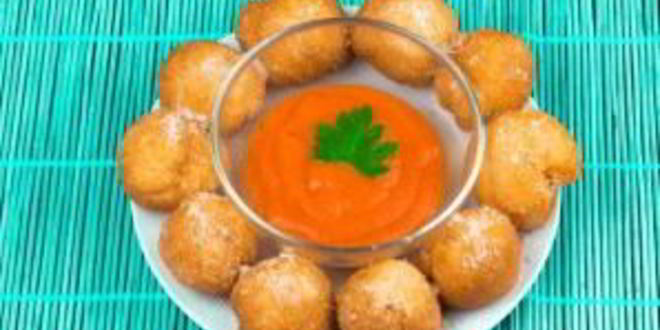 Рецепт пицца-шарики во фритюре