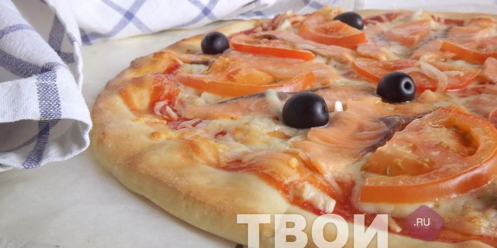 Как приготовить пицца со слабосоленой семгой