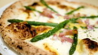 Рецепт Пицца со спаржей
