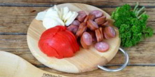 Рецепт пицца в лаваше на сковороде