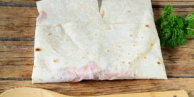 Рецепт пицца в лаваше на сковороде