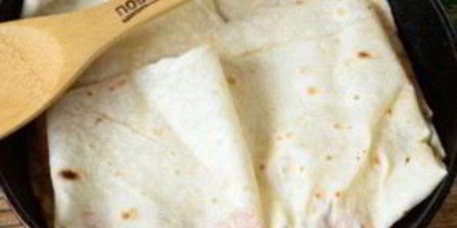 Рецепт пицца в лаваше на сковороде