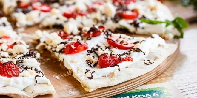 Рецепт сладкая пицца