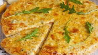 Рецепт Сырная пицца