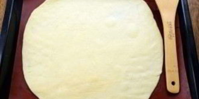 Рецепт тонкая пицца на дрожжевом тесте