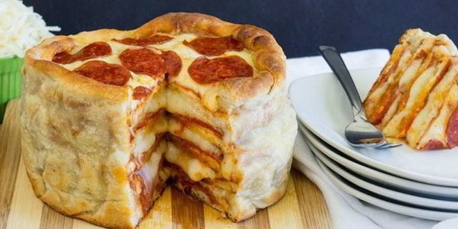 Рецепт торт-пицца