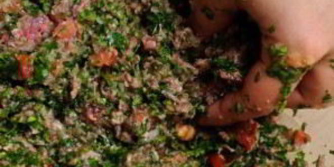 Рецепт турецкой пиццы лахмакуна