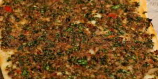 Рецепт турецкой пиццы лахмакуна