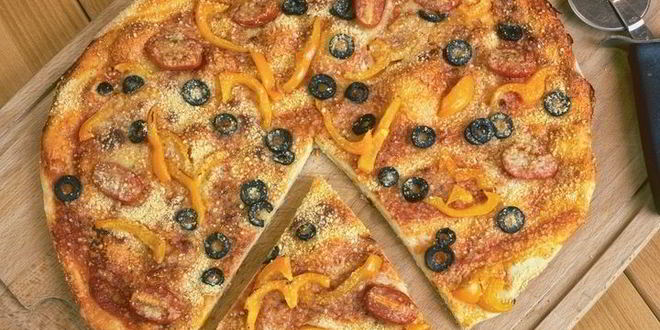 Рецепт вегетарианская пицца