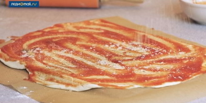 Рецепт вегетарианская пицца