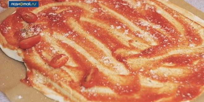 Рецепт вегетарианская пицца