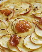 Яблочная пицца