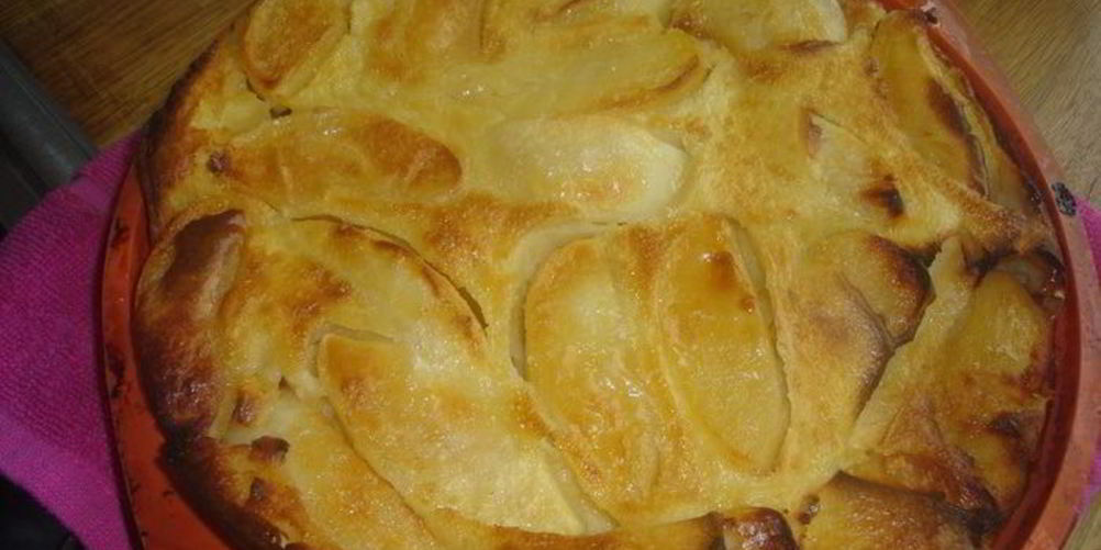 Рецепт шарлотка с безе