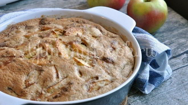 Рецепт Классическая шарлотка с яблоками