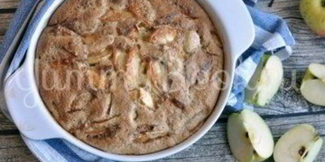 Рецепт классическая шарлотка с яблоками
