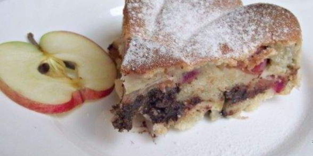 Как приготовить красивая шарлотка с яблоками