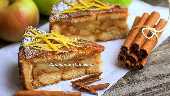 Рецепт Необычная шарлотка