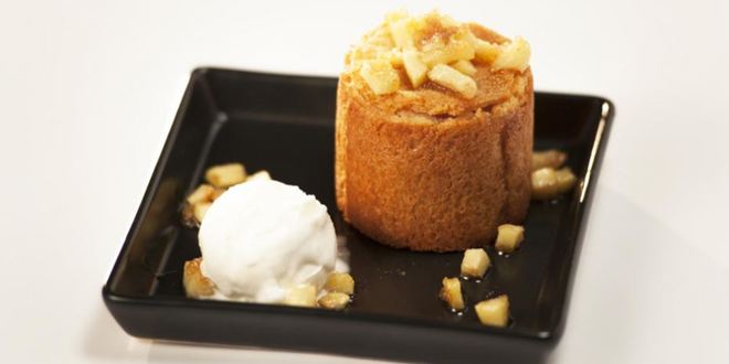 Рецепт порционная шарлотка