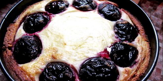 Рецепт шарлотка-чизкейк