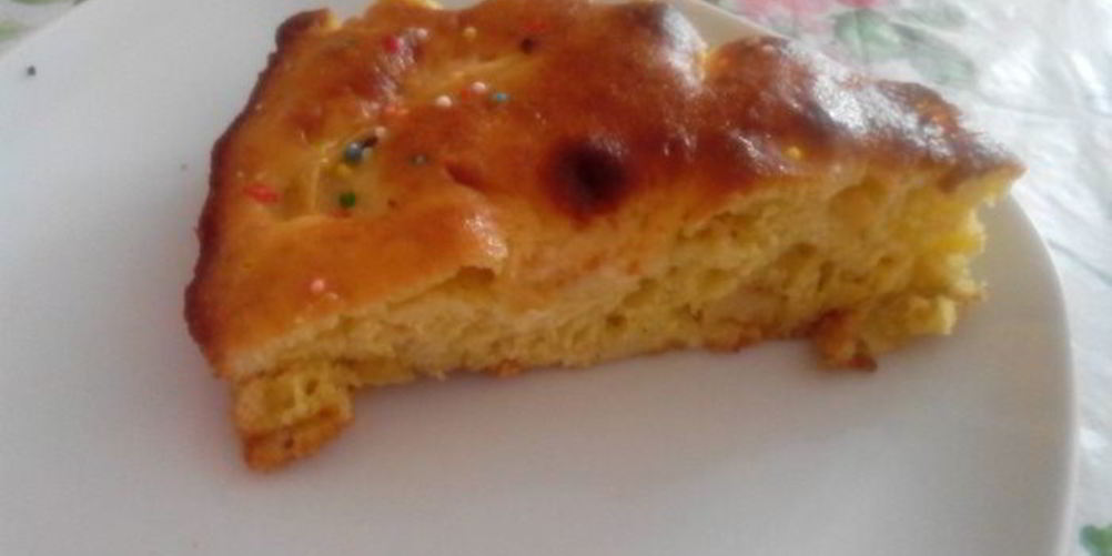 Рецепт шарлотка с яблочками