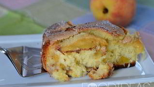 Рецепт Шарлотка с персиками