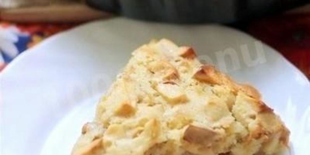 Как приготовить шарлотка с яблочками