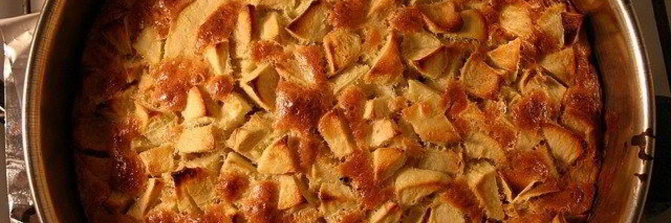 Рецепт Шарлотка с яблоками без яиц