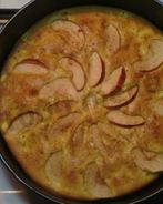 Шарлотка с яблоками быстро