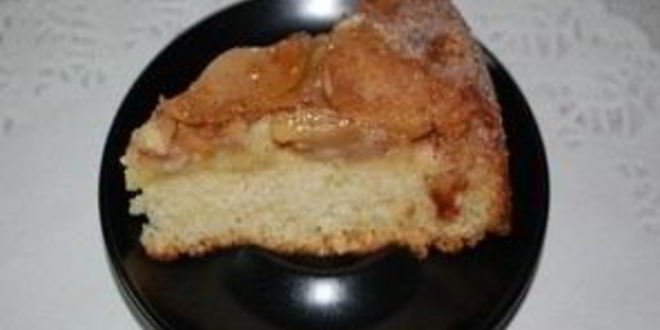 Рецепт шарлотка с яблоками и карамелью