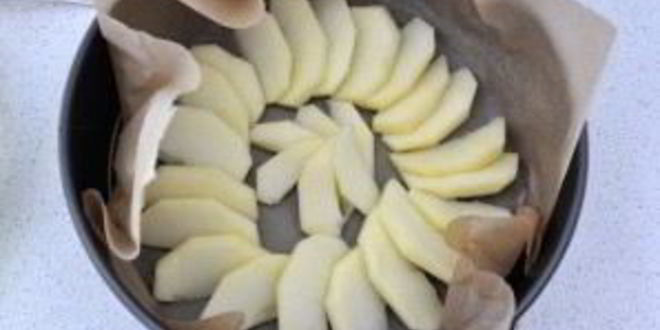 Рецепт шарлотка с яблоками