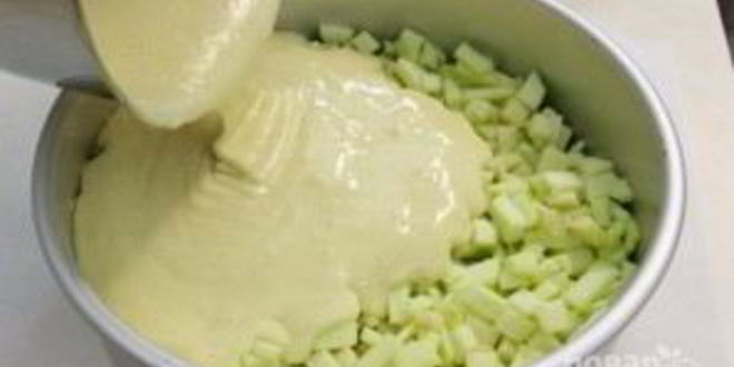 Рецепт воздушная шарлотка с яблоками