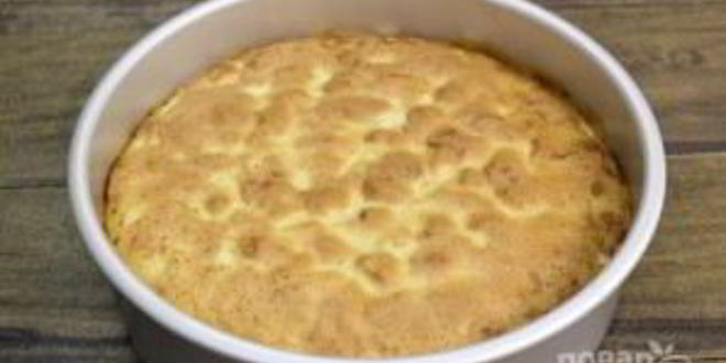 Рецепт воздушная шарлотка с яблоками