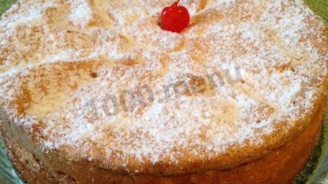 Рецепт Яблочный пирог шарлотка