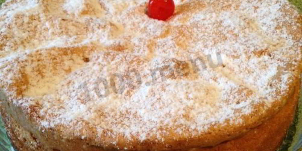 Как приготовить яблочный пирог шарлотка