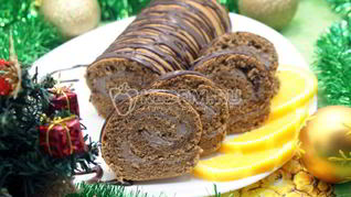 Рецепт Шоколадный рулет
