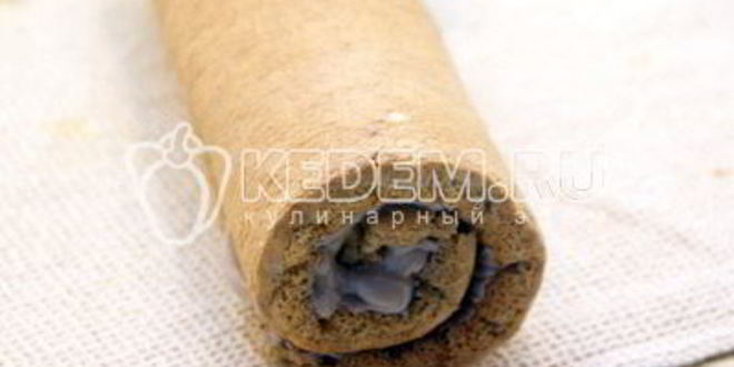 Рецепт шоколадный рулет