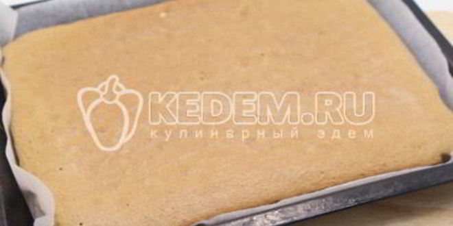 Рецепт шоколадный рулет