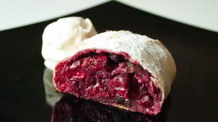 Рецепт Вишневый штрудель