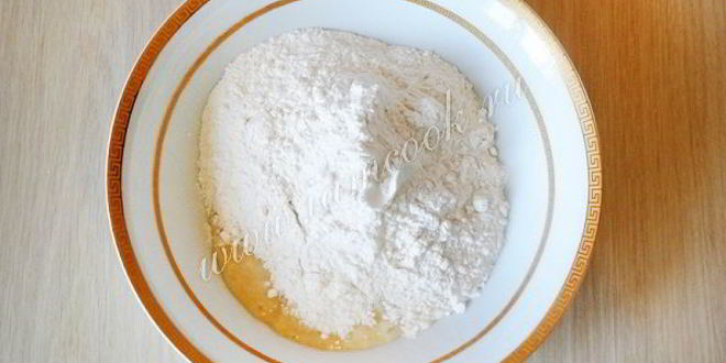 Рецепт сладкая выпечка на бездрожжевой закваске