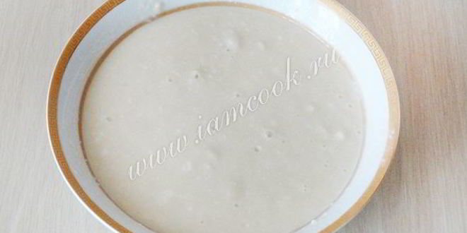 Рецепт сладкая выпечка на бездрожжевой закваске