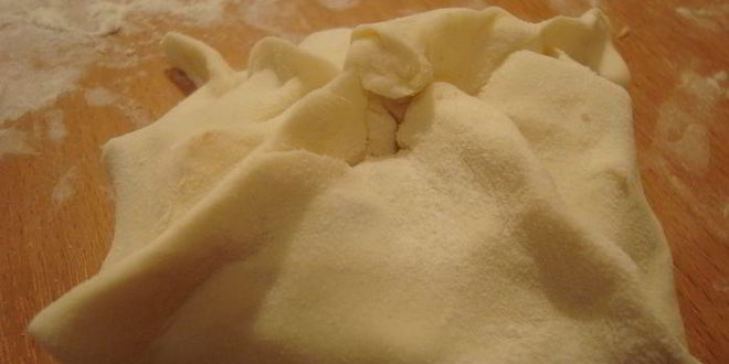 Рецепт слоеные конвертики с яблоками и грушами