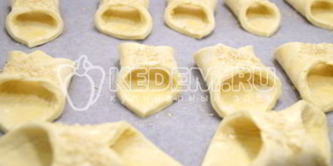 Рецепт слойки аппетитные