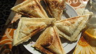 Рецепт Слойки из тостера