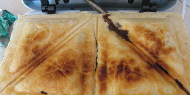 Рецепт слойки из тостера