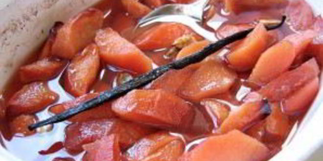 Рецепт слойки с айвой