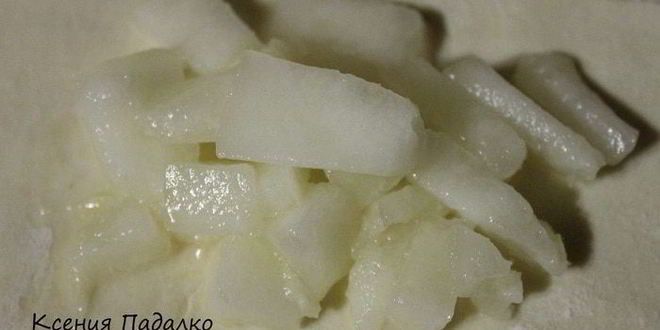 Рецепт слойки с дыней и сыром