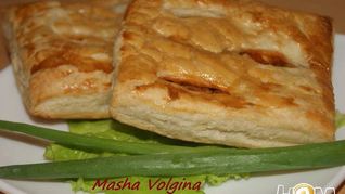 Рецепт Слойки с капустой и яйцом